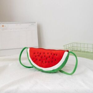 Watermelon Slice Kids Crossbody Bag